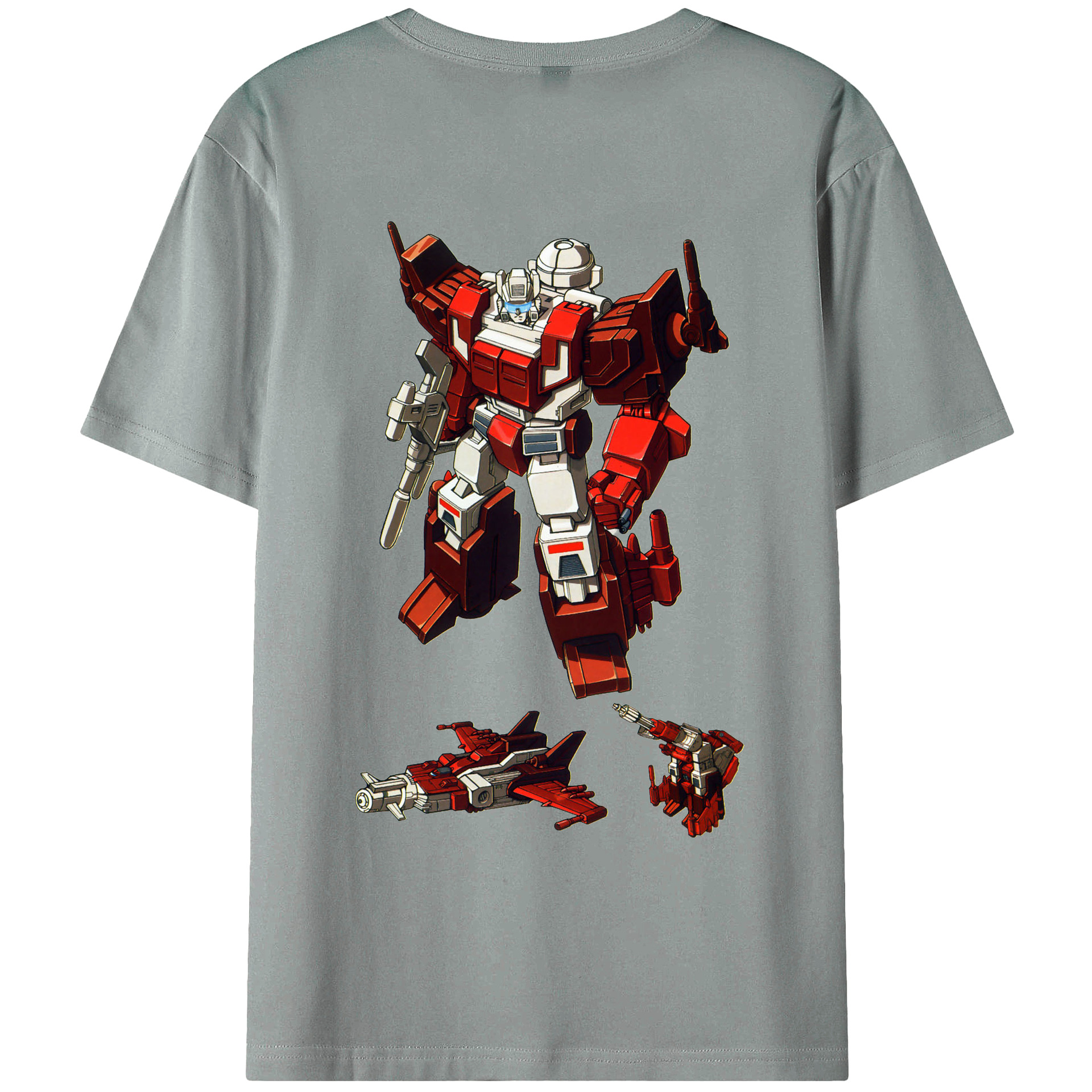 （画像用）  綿100％ メンズ半袖Tシャツ（バックプリント） 通気性